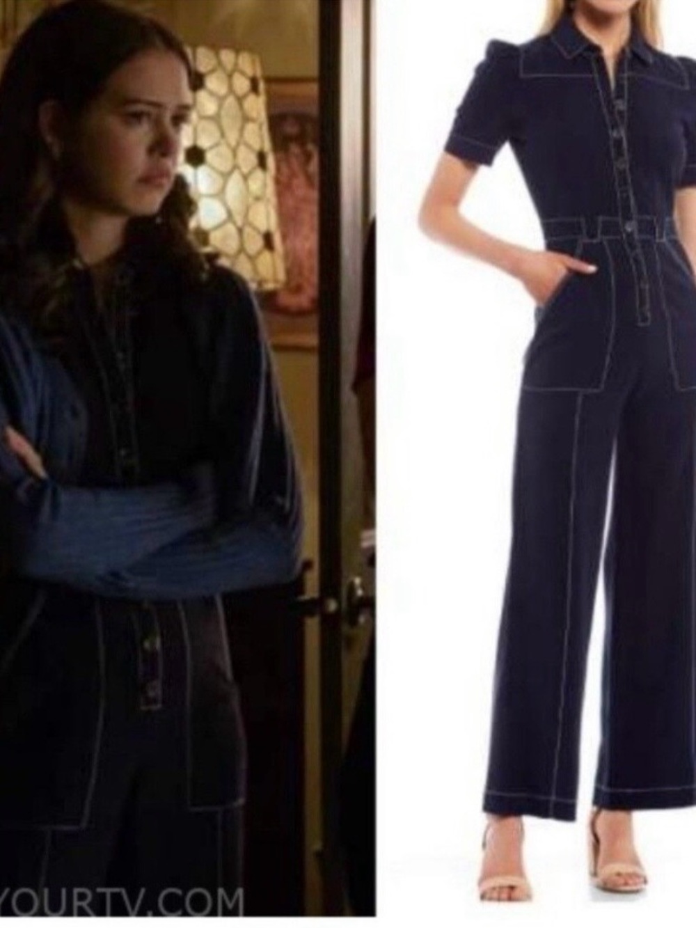 a loves a 70’s inspired one-piece